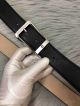 AAA Reversible Montblanc Belt Fake Online - Black Leather Steel Buckle (6)_th.jpg